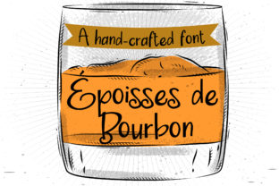 Époisses De Bourbon: A Bouncy Script Font for Editorial Design